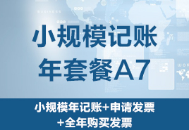 小規模記賬年套餐A7